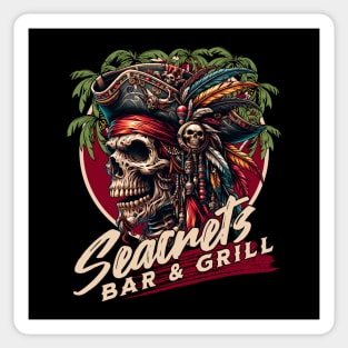 Seacrets Pirate Ocean City Maryland Bar and Grill Sticker